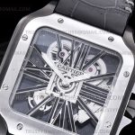 CAR0641G – Santos Cartier Skele 40mm PVD/LE Ske RICH V2 9611MC