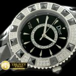 CD015 – Dior VIII Cer/Cer/Diam Black Jap Quartz