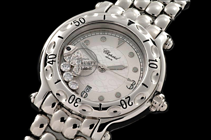 CH014A – Chopard Happy Fish White Dial Box Set – Swiss Quartz