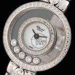 CH018 – Happy Diamonds Ladies SS White Swiss Qtz Original Movt