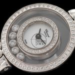 CH018 – Happy Diamonds Ladies SS White Swiss Qtz Original Movt