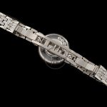 CH018 – Happy Diamonds Ladies SS White Swiss Qtz Original Movt