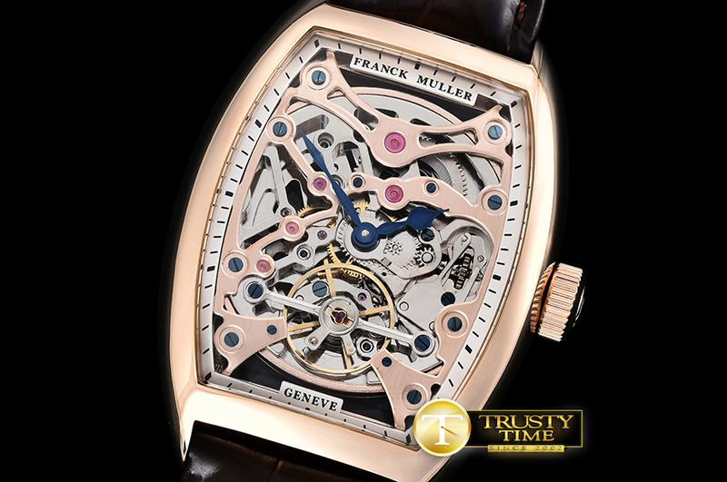 FM124A – FM Aeternitas Tourbillon RG/LE Skeleton Asia 23J