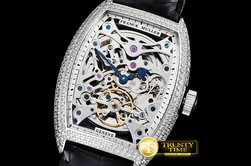 FM125C – FM Aeternitas Tourbillon Diams SS/LE Skeleton Asia 21J