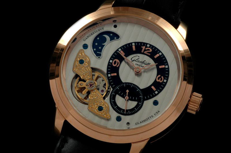 GLA0014B – Panaomatic Moonphase Tourbillon RG/LE Wht/Blk Asia 21