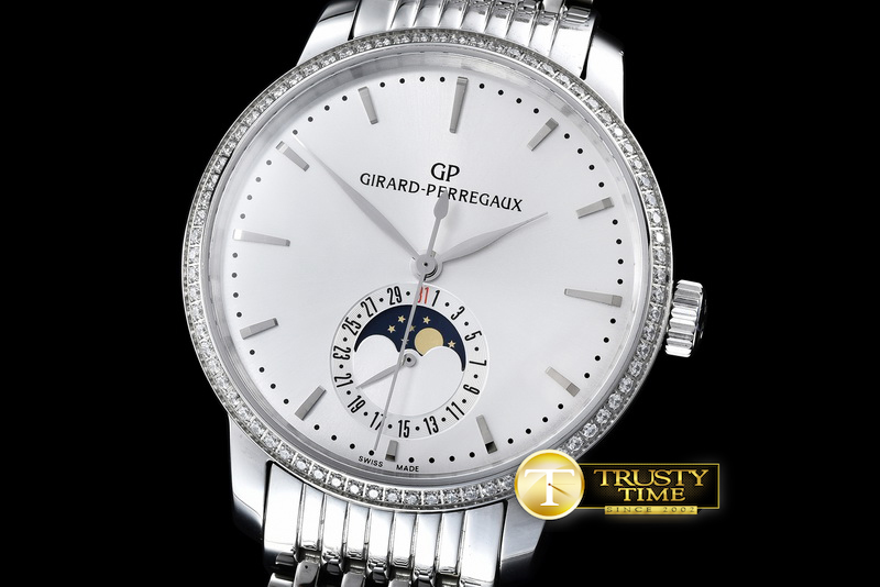 GP002A – 1966 Full Calendar SS/SS White Diam M-9015
