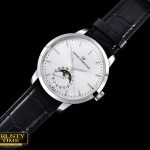 GP003A – 1966 Date-Moonphase SS/LE White M-9015