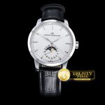 GP003A – 1966 Date-Moonphase SS/LE White M-9015
