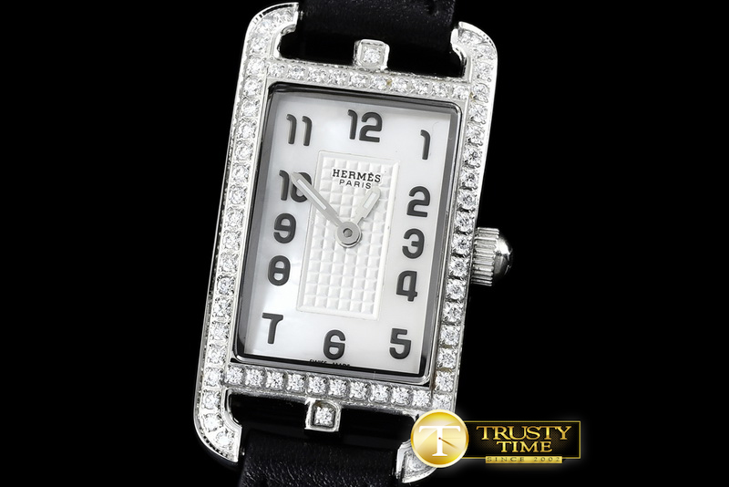 H018A – Cape Cod Ladies SS/LE White Swiss Quartz
