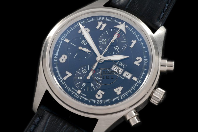 IWC0034A – Spitfire Chrono Laureus SS/LE Blue A-7750 Chronos 288