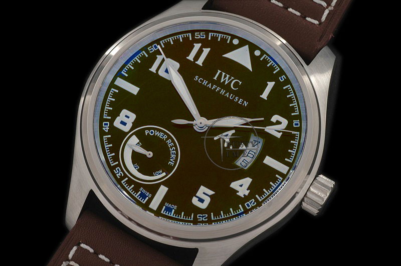 IWC0036 – St Exupery Power Reserve SS/LE Brown Asia Auto