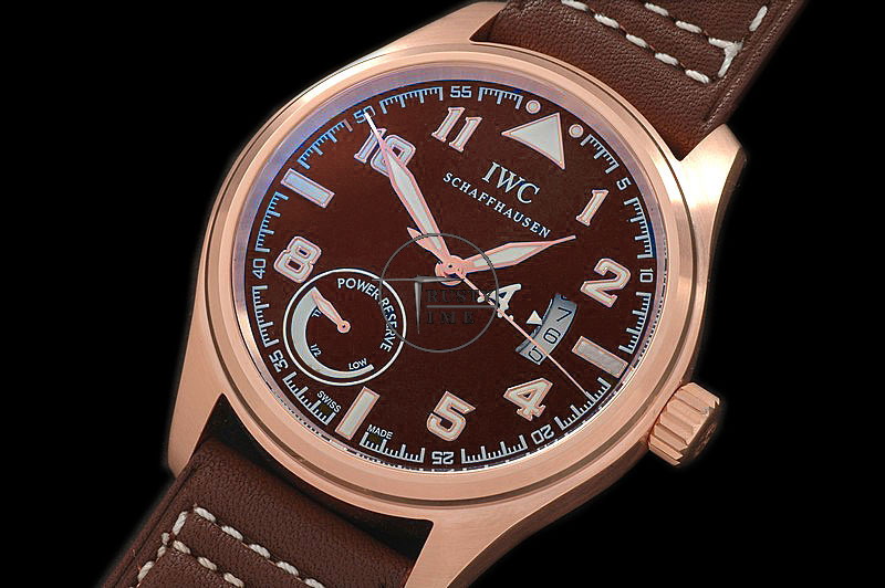 IWC0036A – St Exupery Power Reserve RG/LE Brown – Asia Auto