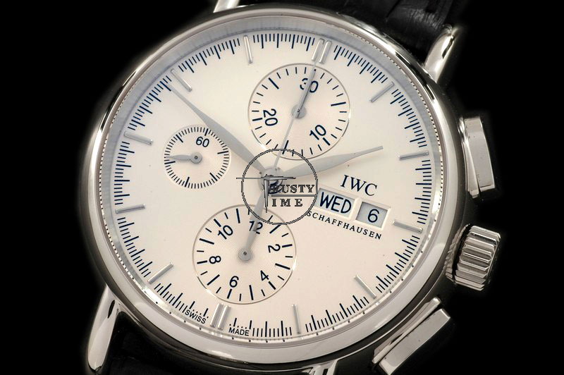 IWC0037A – Portofino Chronograph SS White – Asia 7750 (28,800)