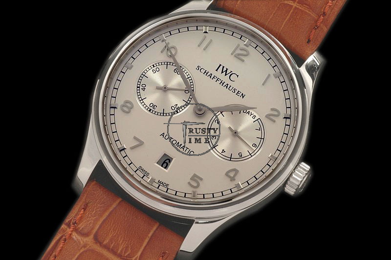 IWC0038B – Portugese 7 Days SS/LE White/Silver – Asia Auto