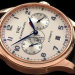 IWC0038D – Portugese 7 Days RG/LE White/Blue – Asia Auto