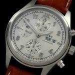 IWC0082 – Spitfire Chrono 3717-2 SS/LE Wht Swiss 7750 28800bph