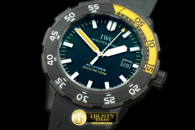 IWC0106C – 2010 Aquatimer Auto PVD/RU Black Asia 2836