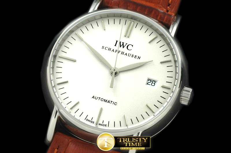 IWC0108A – Portifino Automatic SS/LE White Asia 2892