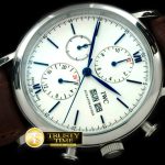 IWC0114A – Portofino Chrono SS/LE White Asian 21J Faux Chrono