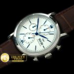 IWC0114A – Portofino Chrono SS/LE White Asian 21J Faux Chrono