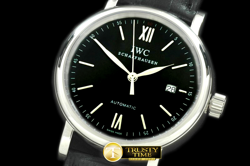 IWC0117C – Portifino Automatic SS/LE Black Asia 2824