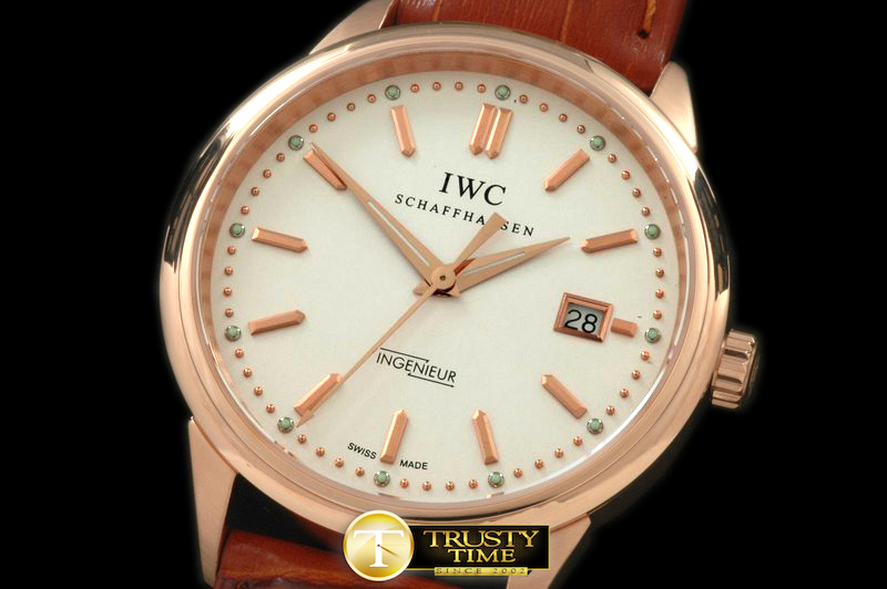 IWC0139B – Ingenuier Vintage RG/LE White A-2824