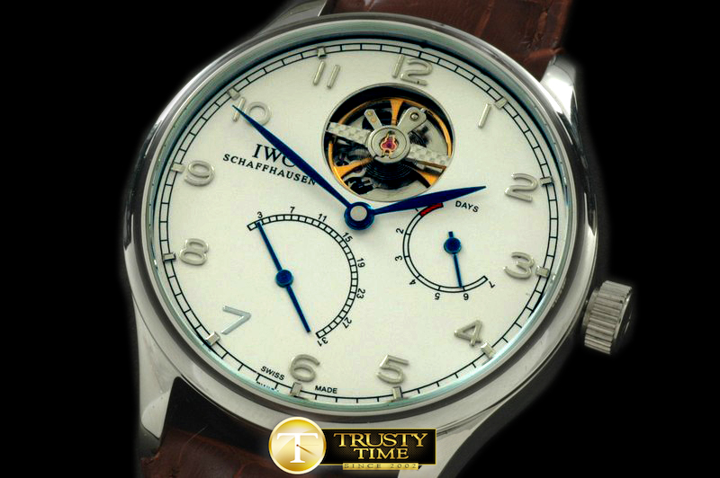 IWC0142 – Portifino Tourbillon SS/LE White Asian 17J HW