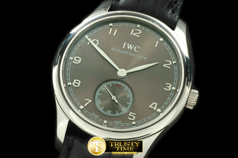IWC0147C – Portugese Vintage Auto SS/LE Grey Asian 2824 28800bp