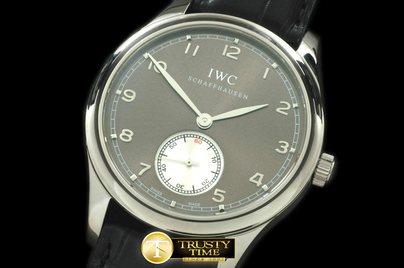 IWC0147F – Portugese Vintage Auto SS/LE Grey Asian 2824 28800bp