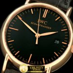 IWC0150D – Portofino Ladies RG/LE Black Sticks Swiss Qtz