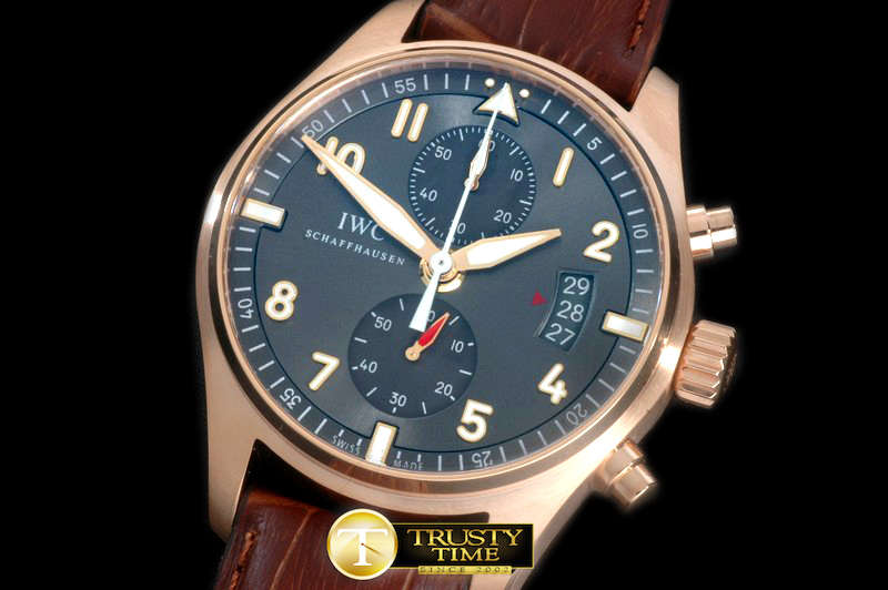IWC0270 – 3878-03 Spitfire RG/LE Grey 7750