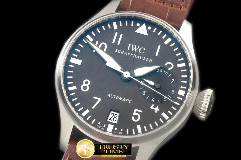 IWC0278 – Big Pilot SS/LE Grey ZF Asia Clone 521111