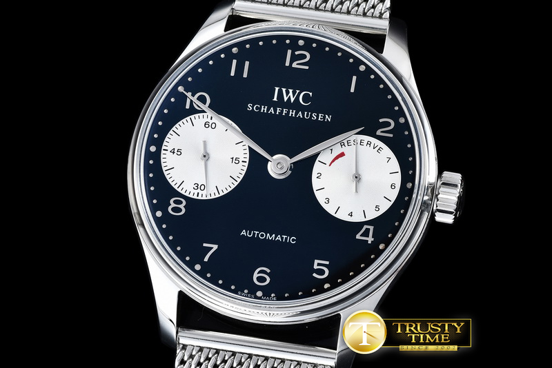 IWC0317B – Portugese 5007 SS/ME YLF Black Num A-52010