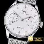 IWC0317C – Portugese 5007 SS/ME YLF White SS Num A-52010