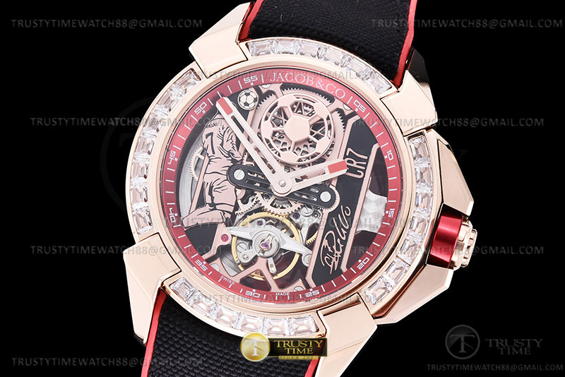 JAC010D – Jacob & Co CR7 Epic X Dia RG/NY/RU Red TWF JR2301