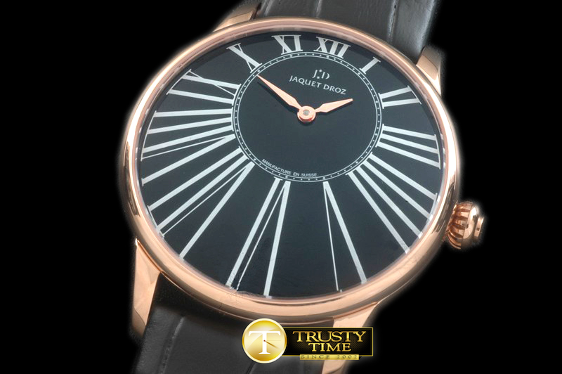 JD003B – Petite Heure Minute RG/LE Black ST 8003