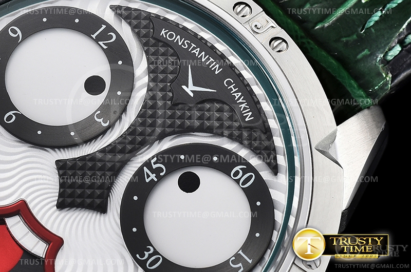KC001C – Konstantin Chaykin Joker SS/LE White/Grn TWF NH35A
