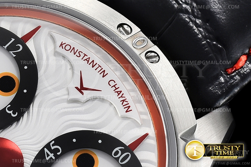 KC001D – Konstantin Chaykin Joker SS/LE White/Red TWF NH35A