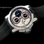 MAU003C – Pontos Chronograph SS/RU Wht/Blk A-7750 28800