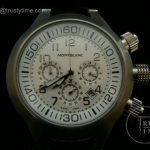 MB0005B – Mont Blanc Chronograph SS White – Working Chronograph