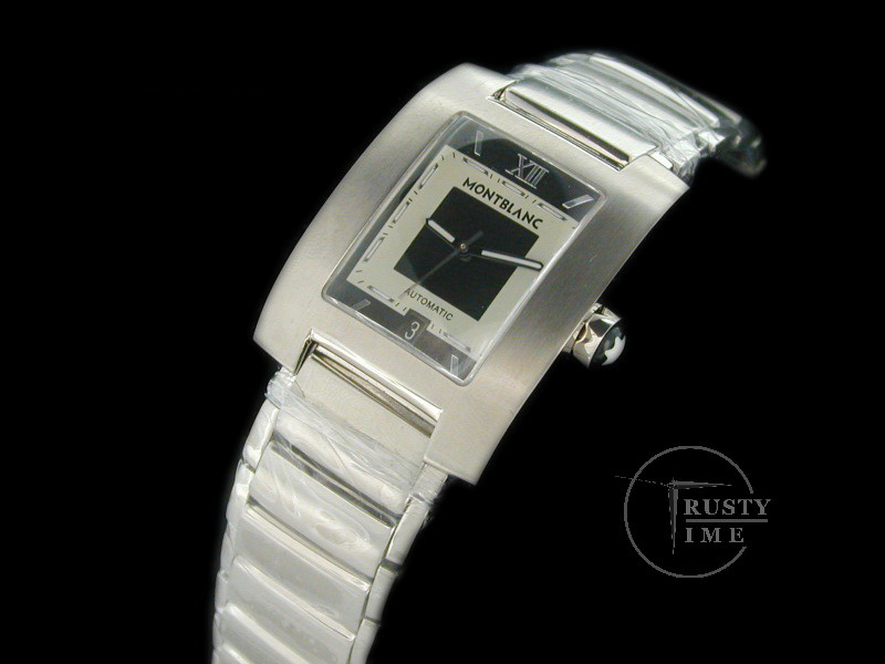 MB006B – Profile Mens Tutone Wht/Blk SS – Swiss ETA 2836