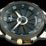 PER004 – Turbine XL SS/PVD/RU Blk/Blue Asian 2813 Decorated