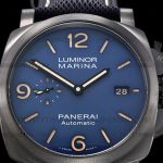 PN1021TLE – PAM 1021 Lum. Marina Auto 44mm DLC/LE Blue TTF P9010