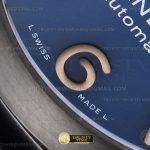 PN1021TLE – PAM 1021 Lum. Marina Auto 44mm DLC/LE Blue TTF P9010