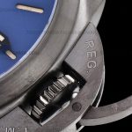 PN1021TLE – PAM 1021 Lum. Marina Auto 44mm DLC/LE Blue TTF P9010