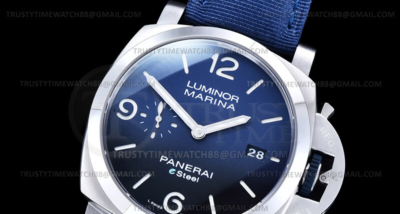 PN1157VNY – PAM1157 Lum Marina eSteel 44mm SS/NY Blue VSF P9010