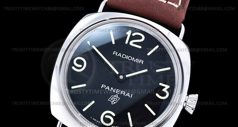 PN753HLE – PAM753 Radiomir Base Logo SS/LE Blk HWF A6497