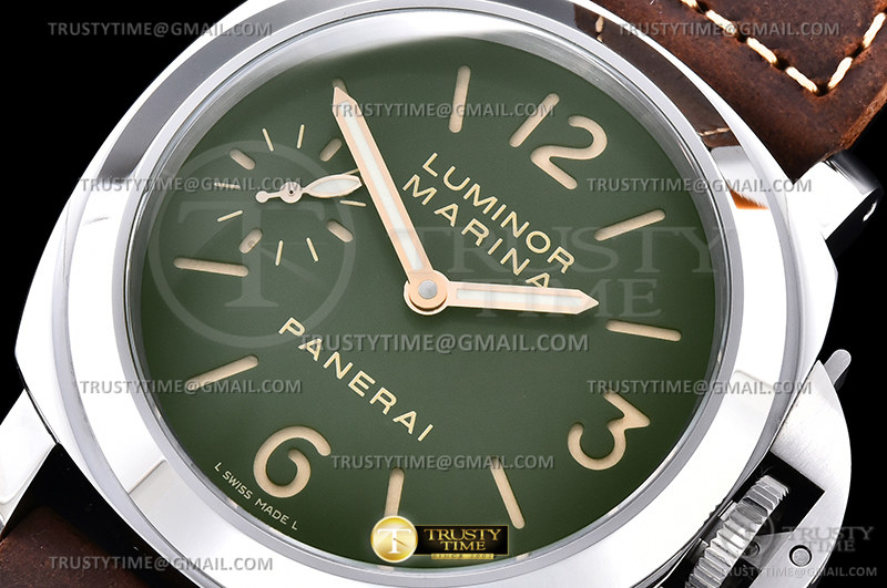 PN911NLE – PAM911 Luminor Marina 44mm SS/LE Grn Noob A6497