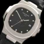 PP0049D – Nautilus Jumbo Black Diamonds – Swiss ETA