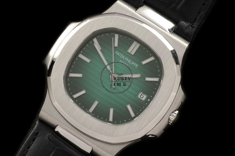 PP0049E – Nautilus Jumbo Burnt Green Sticks – Swiss ETA